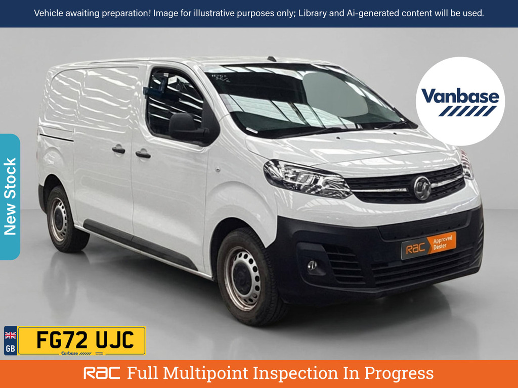 Vauxhall Vivaro 3100 50Kwh Dynamic Panel Van 6Dr L1 White