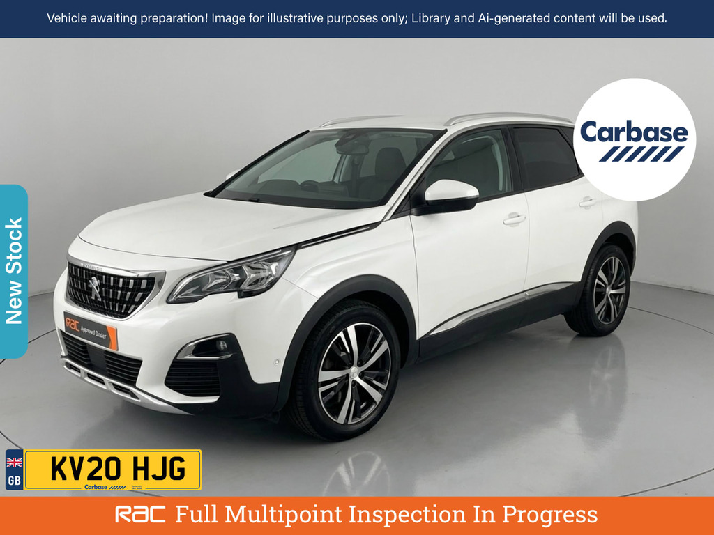 Peugeot 3008 1.5 Bluehdi Allure Suv Euro 6 S White