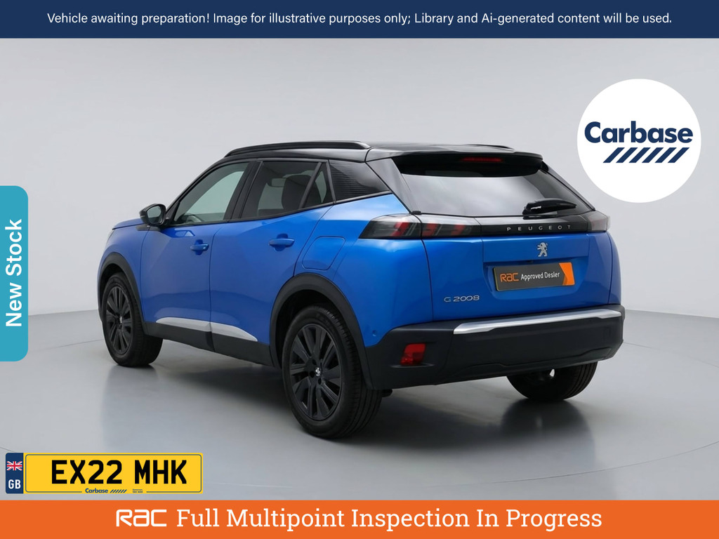 Peugeot e-2008 50Kwh Gt Premium Suv 136 Ps Blue #2