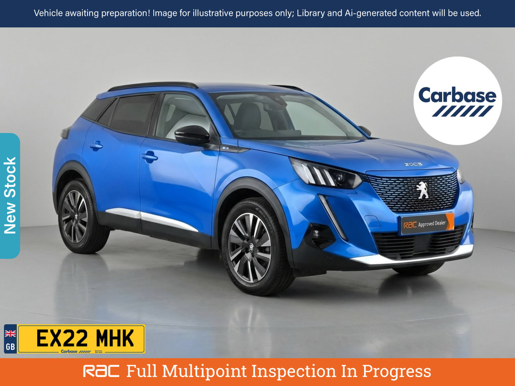 Peugeot e-2008 50Kwh Gt Premium Suv 136 Ps Blue
