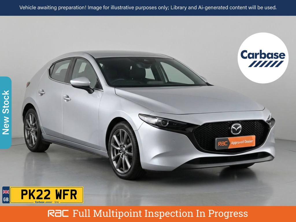 Mazda 3 2.0 E-skyactiv-g Mhev Se-l Lux Hatchback Petro Silver