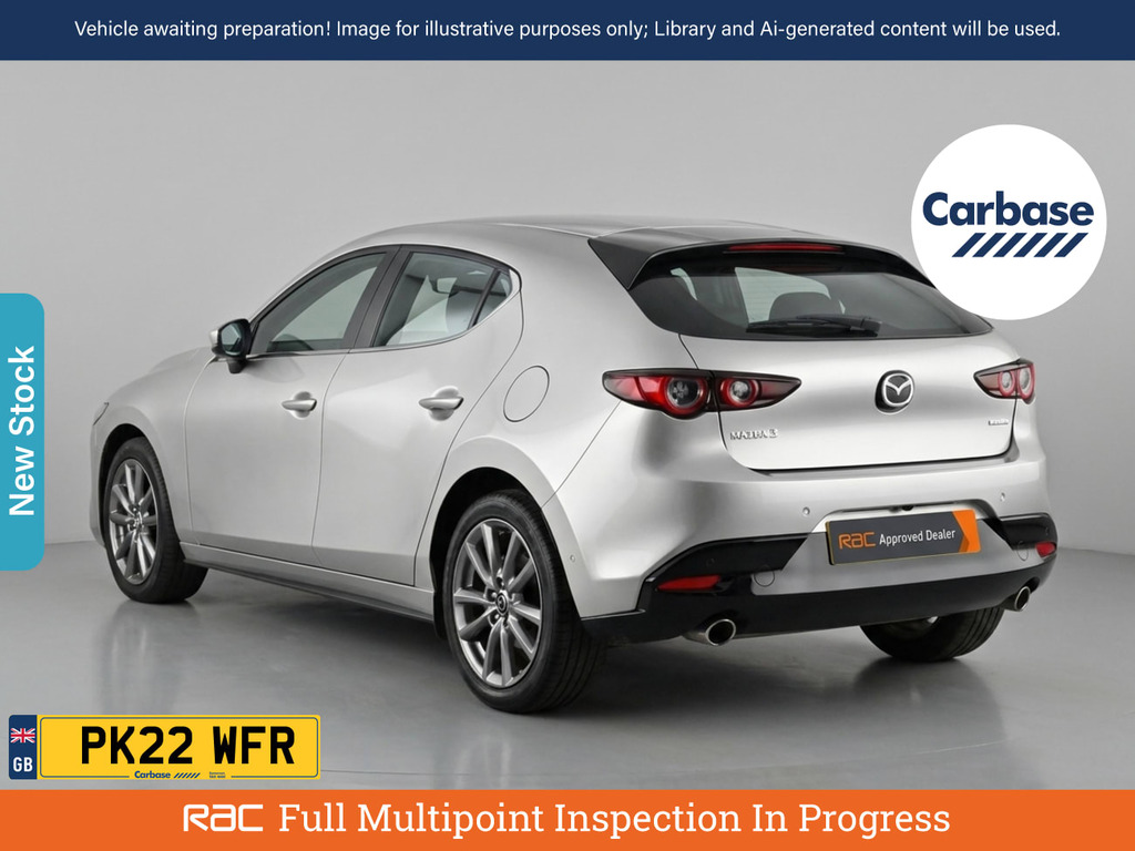 Mazda 3 2.0 E-skyactiv-g Mhev Se-l Lux Hatchback Petro Silver #2