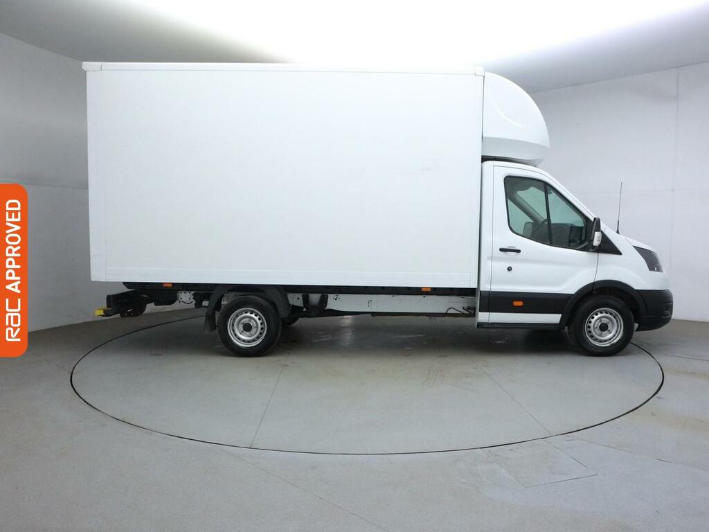 Ford Transit Custom 2.0 350 Ecoblue Hd Leader Chassis Cab M YR21XYB White #5