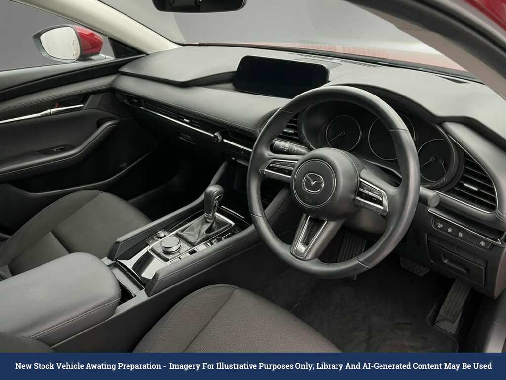 Mazda 3 2.0 Skyactiv-x Mhev Sport Lux Saloon Au Red