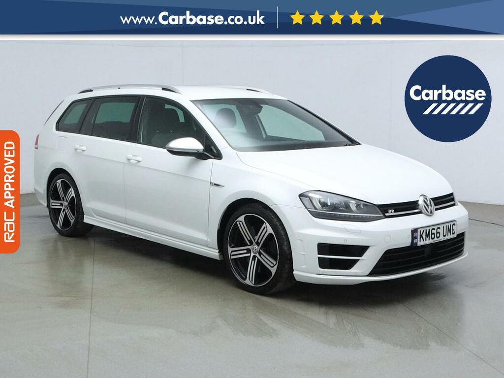 Volkswagen Golf 2.0 Tsi Bluemotion Tech R Estate Dsg 4M White