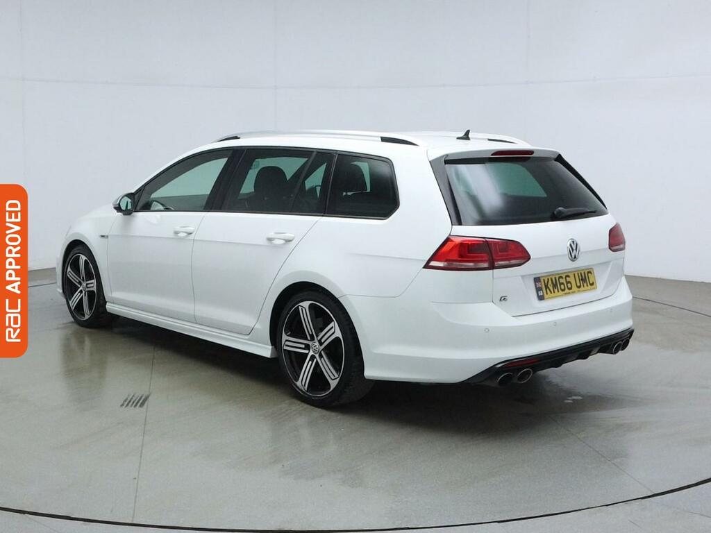 Volkswagen Golf 2.0 Tsi Bluemotion Tech R Estate Dsg 4M KM66UMC White #4