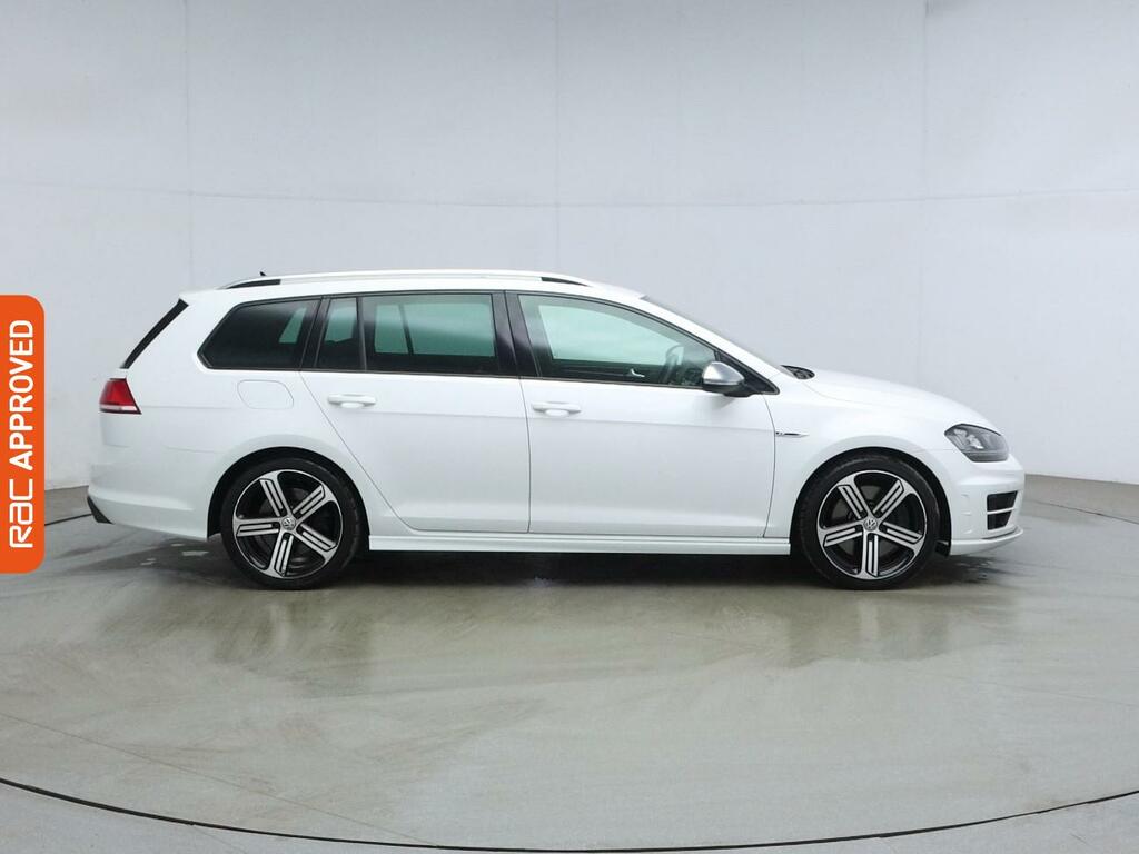 Volkswagen Golf 2.0 Tsi Bluemotion Tech R Estate Dsg 4M KM66UMC White #5