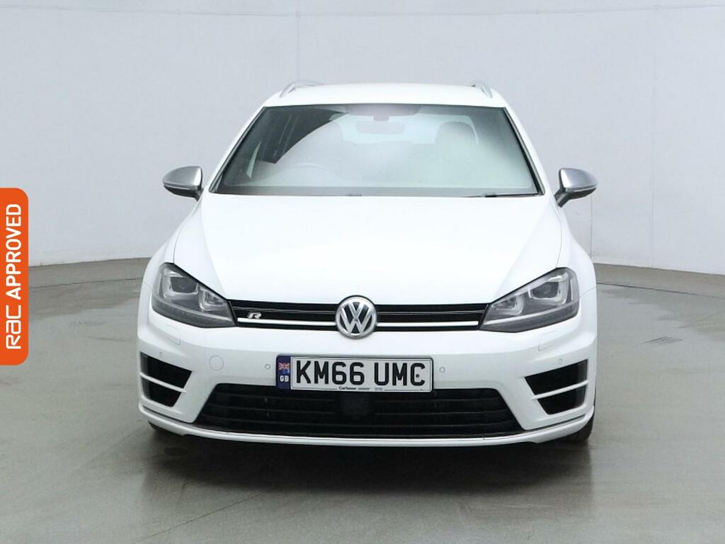 Volkswagen Golf 2.0 Tsi Bluemotion Tech R Estate Dsg 4M KM66UMC White #6