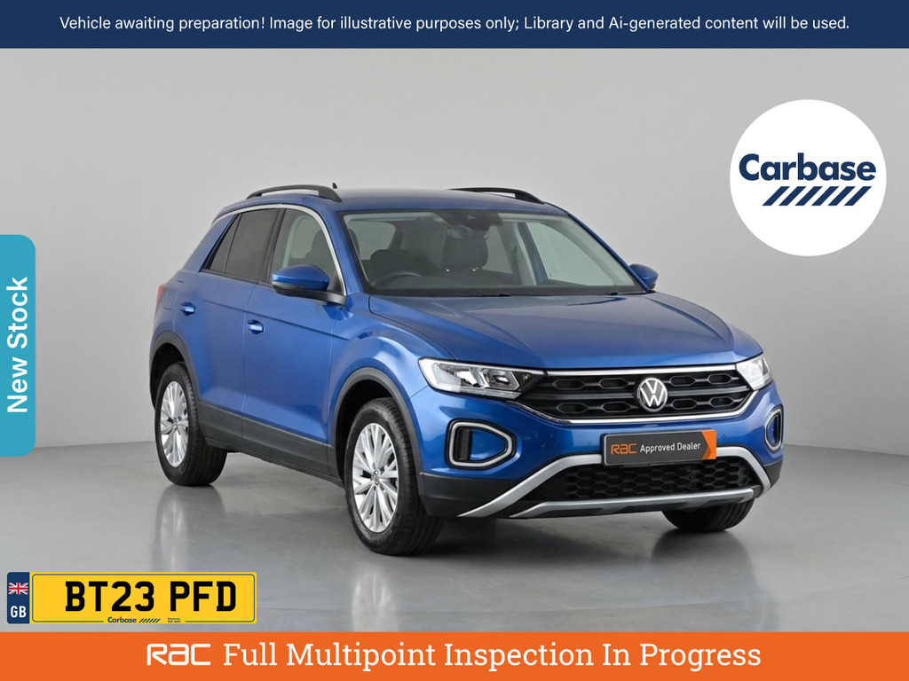Volkswagen T-Roc 1.0 Tsi Life Suv Euro 6 Ss 1 Blue