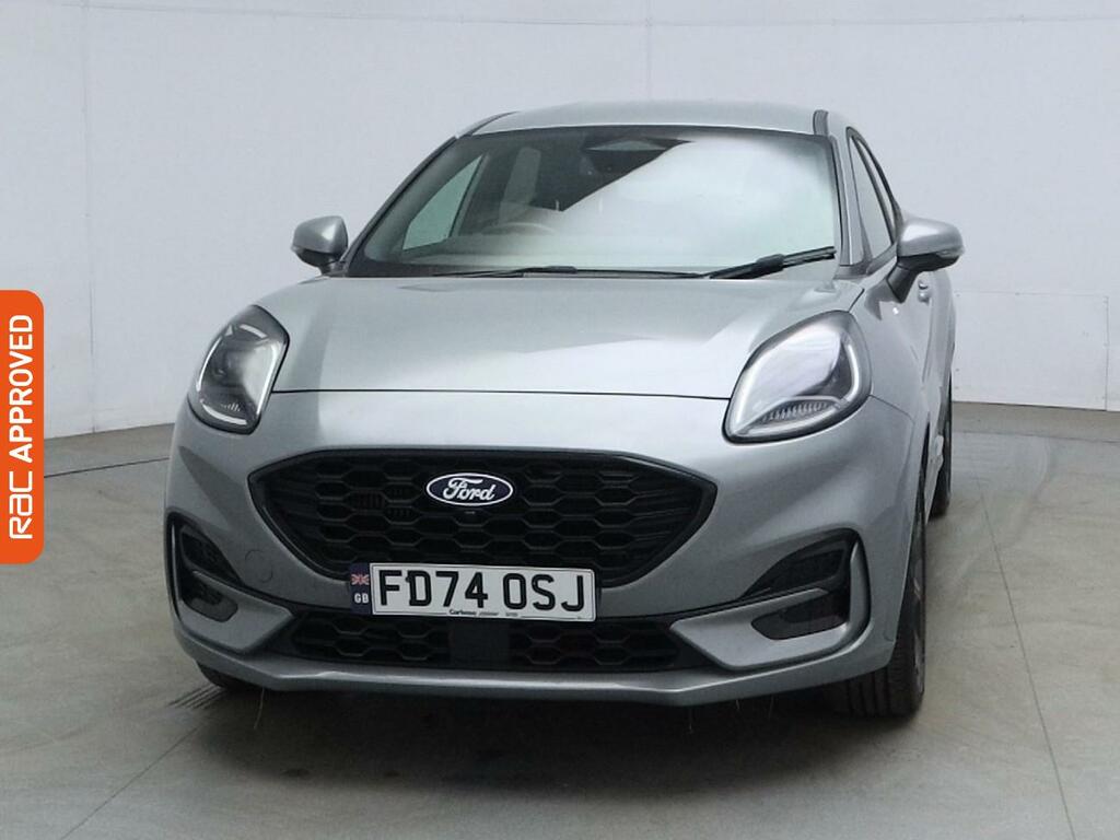 Ford Puma 1.0T Ecoboost Mhev St-line X Suv Hybrid FD74OSJ Silver #6