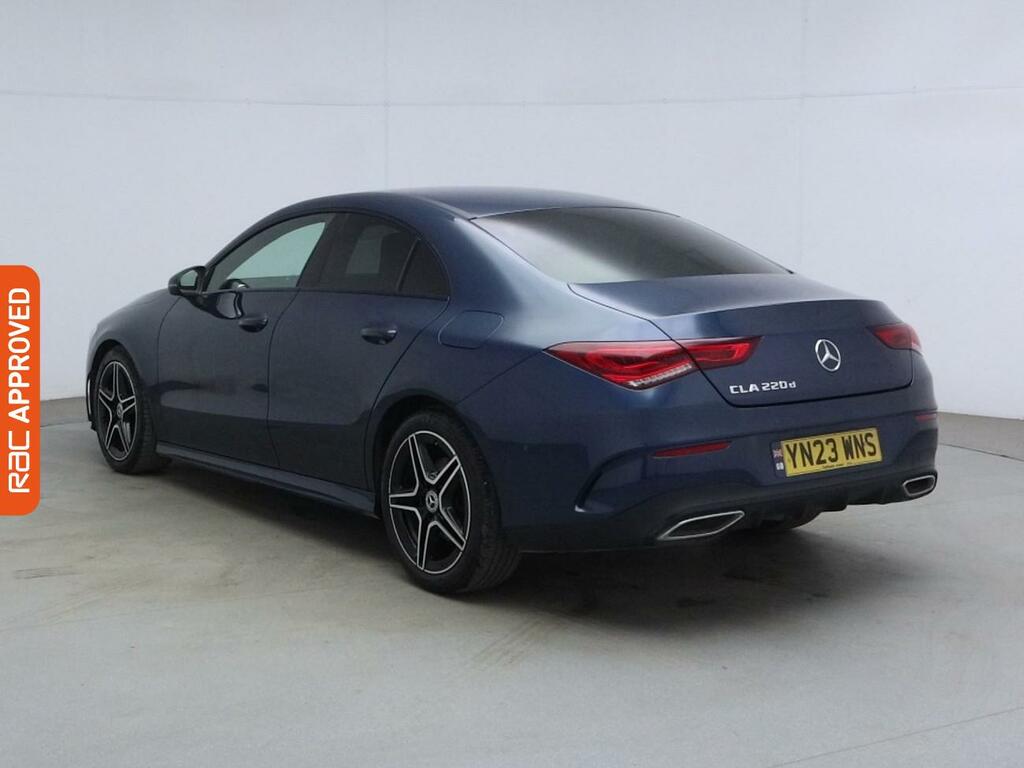 Mercedes-Benz CLA Class 2.0 Cla220d Amg Line Executive Coupe YN23WNS Blue #4