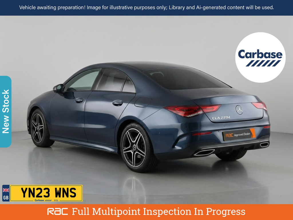 Mercedes-Benz CLA Class 2.0 Cla220d Amg Line Executive Coupe Blue