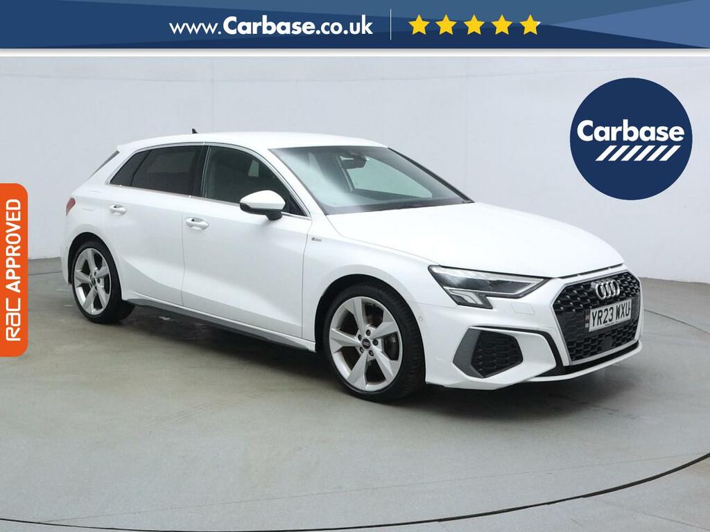Audi A3 1.5 Tfsi 35 S Line Sportback S Tronic E White