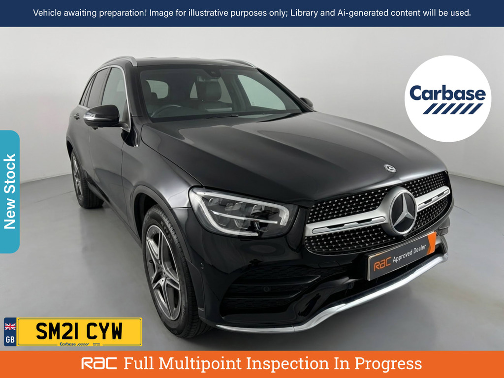 Mercedes-Benz GLC Class 2.0 Glc220d Amg Line Suv G-tronic 4Mat Black
