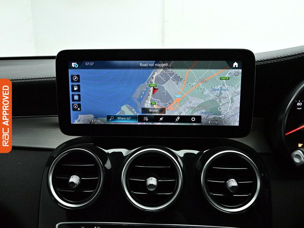 Mercedes-Benz GLC Class 2.0 Glc220d Amg Line Suv G-tronic 4Mat SM21CYW Black #3