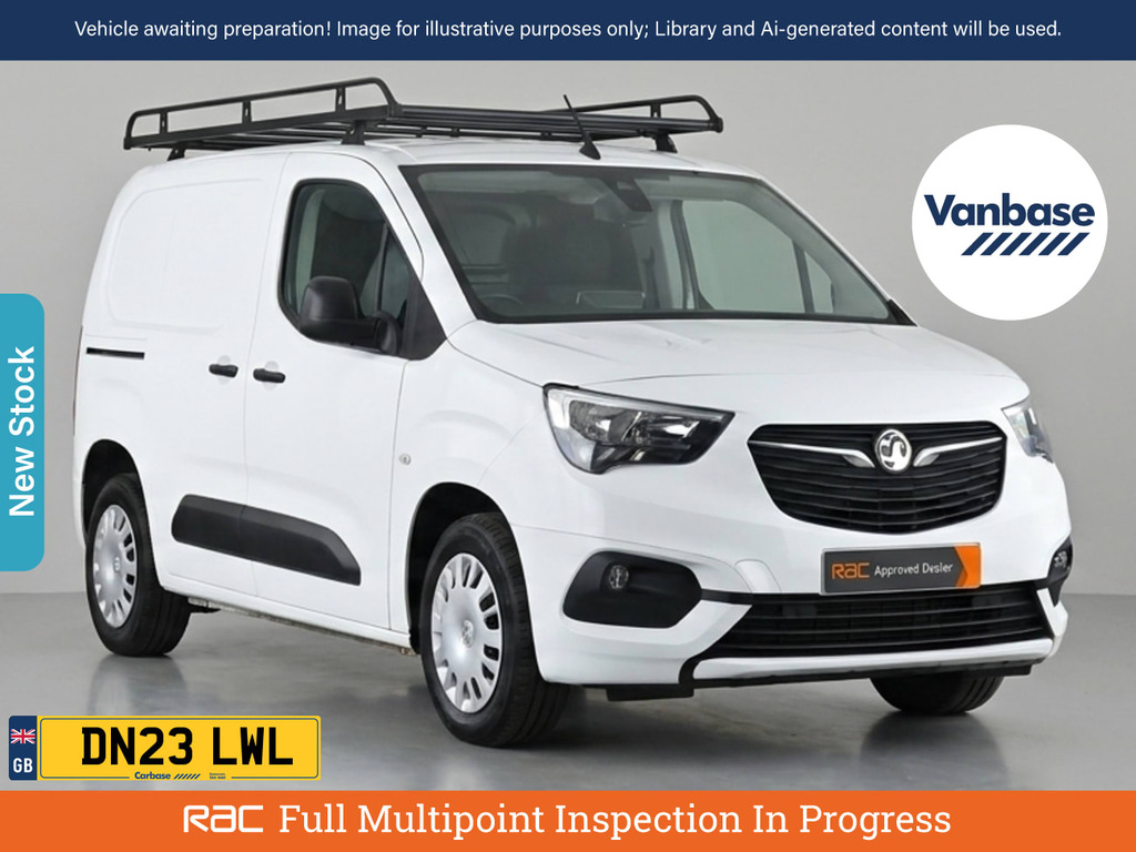 Vauxhall Combo 1.5 Turbo D 2300 Pro Panel Van 6Dr L White