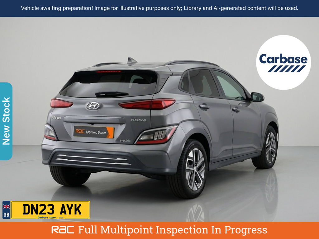 Hyundai Kona 39Kwh Premium Suv 10.5Kw Charge Grey