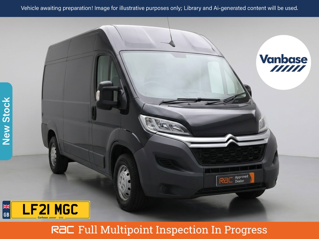 Citroen Relay 2.2 Bluehdi 35 Enterprise Panel Van Man Grey