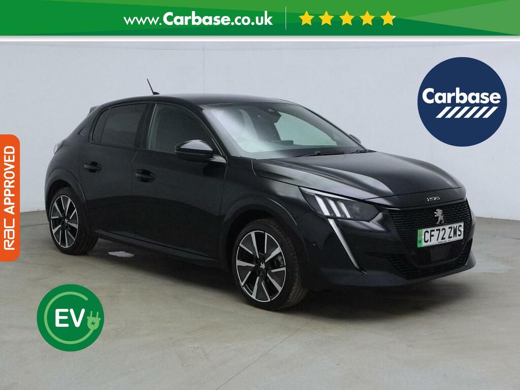 Peugeot e-208 50Kwh Gt Hatchback 11Kw Charger Black