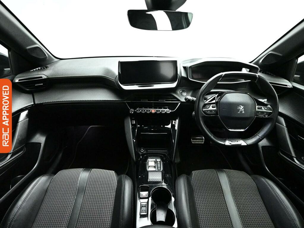 Peugeot e-208 50Kwh Gt Hatchback 11Kw Charger Black #2