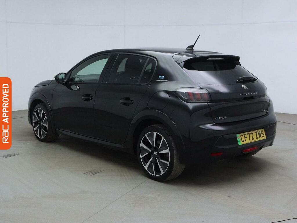 Peugeot e-208 50Kwh Gt Hatchback 11Kw Charger Black #4
