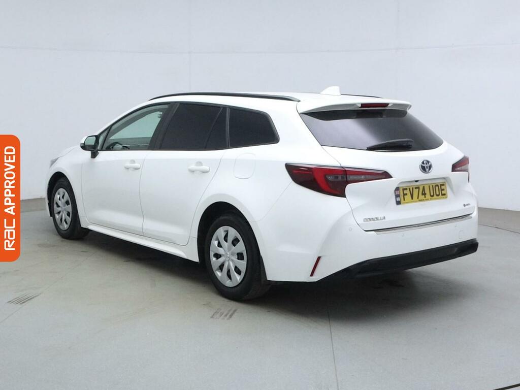 Toyota Corolla 1.8 Vvt-h Car Derived Van Hybrid Cvt Eu FV74UOE White #5