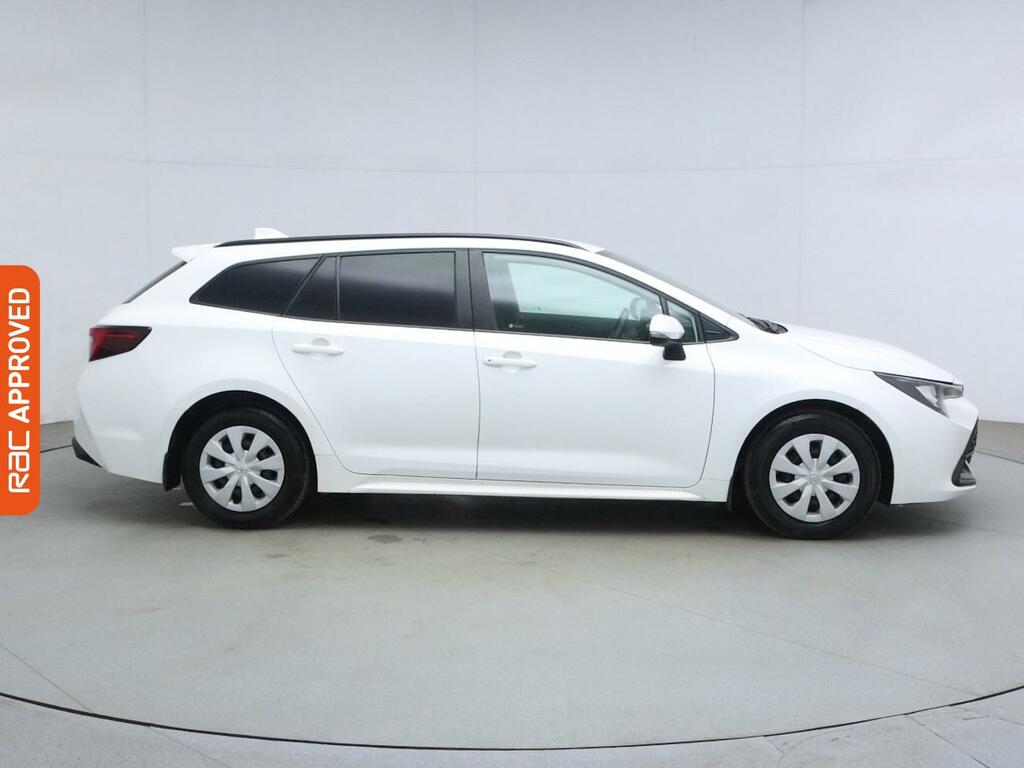 Toyota Corolla 1.8 Vvt-h Car Derived Van Hybrid Cvt Eu FV74UOE White #4