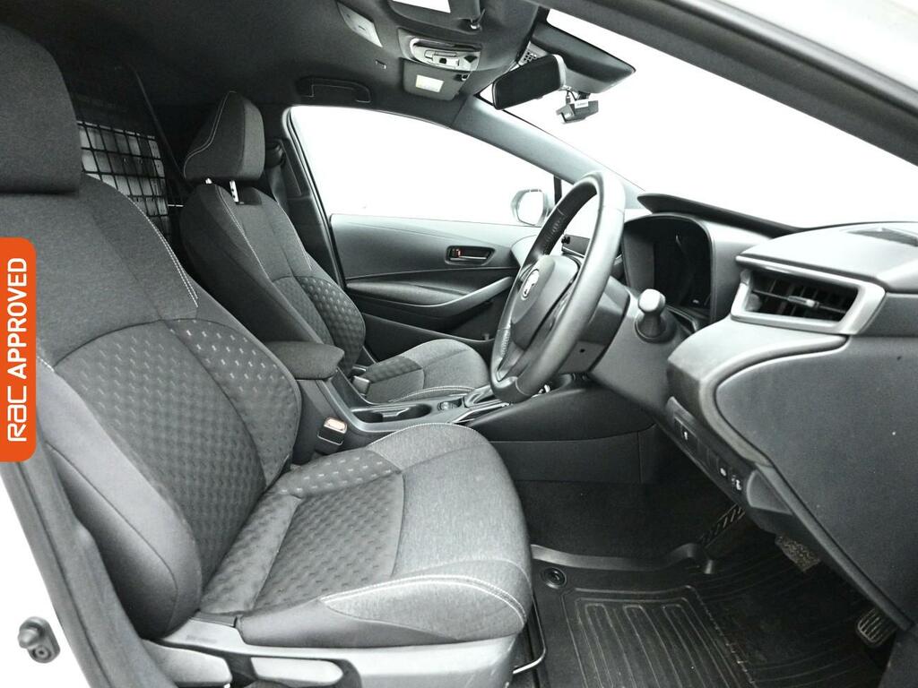 Toyota Corolla 1.8 Vvt-h Car Derived Van Hybrid Cvt Eu FV74UOE White #2