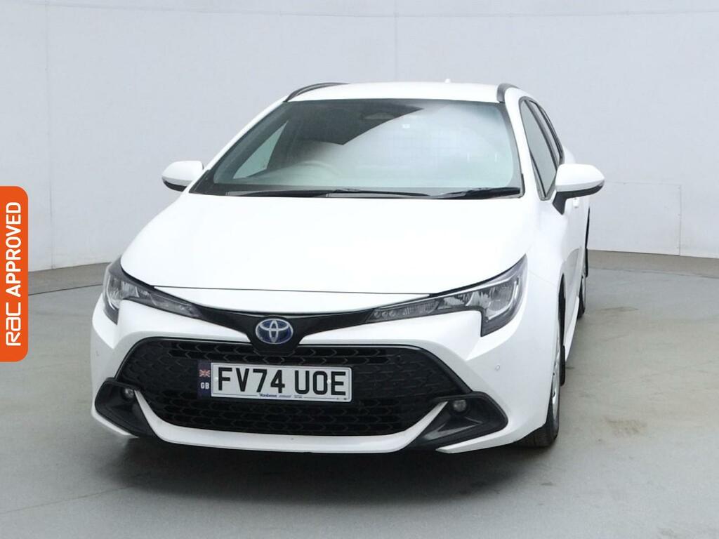 Toyota Corolla 1.8 Vvt-h Car Derived Van Hybrid Cvt Eu FV74UOE White #6