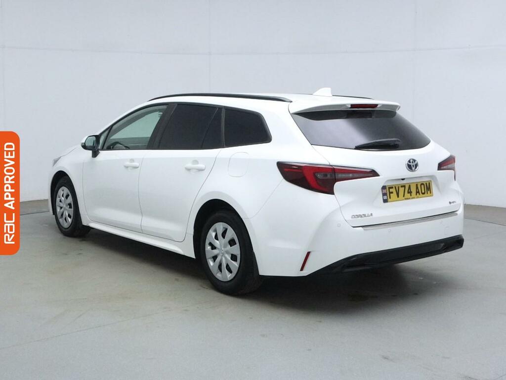Toyota Corolla 1.8 Vvt-h Car Derived Van Hybrid Cvt Eu FV74AOM White #5
