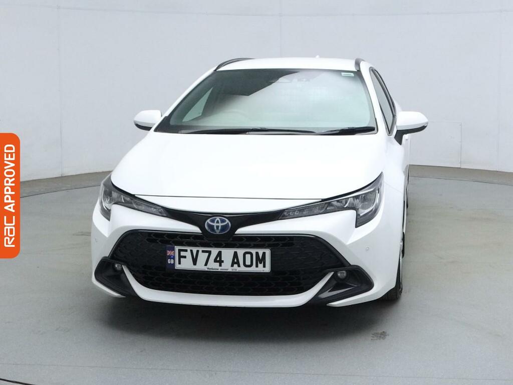 Toyota Corolla 1.8 Vvt-h Car Derived Van Hybrid Cvt Eu FV74AOM White #6