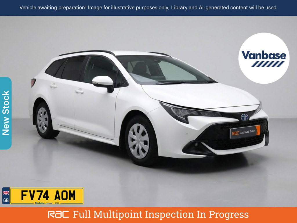 Toyota Corolla 1.8 Vvt-h Car Derived Van Hybrid Cvt Eu White