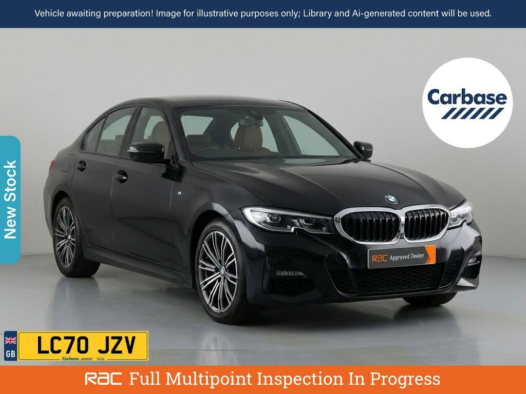BMW 3 Series 2.0 330E 12Kwh M Sport Saloon Plug-in H LC70JZV Black