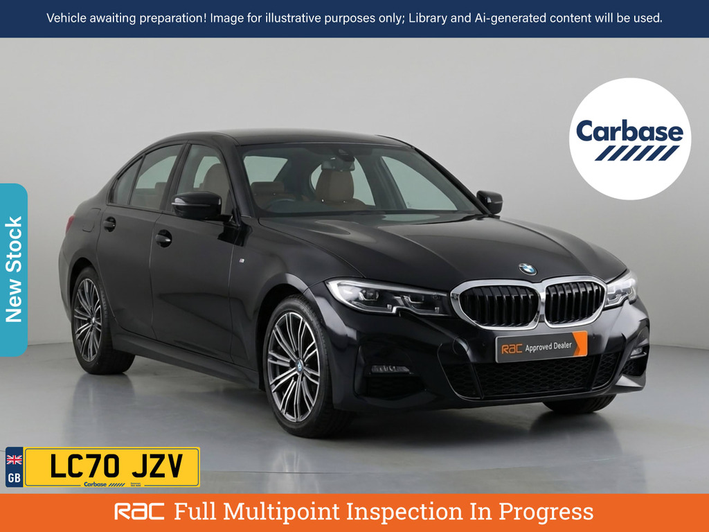 BMW 3 Series 2.0 330E 12Kwh M Sport Saloon Plug-in H Black