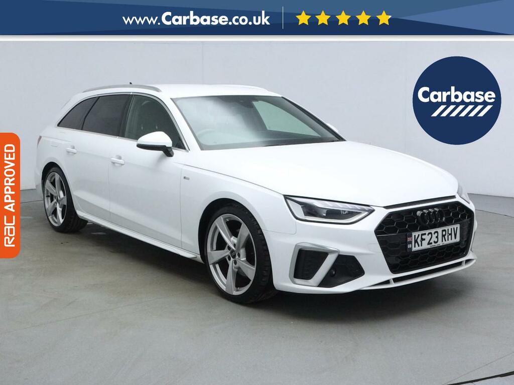 Audi A4 Avant 2.0 Tfsi 35 S Line Estate S Tronic Euro White