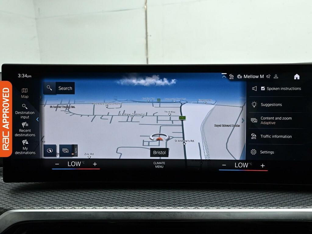 BMW 3 Series 2.0 330E 12Kwh M Sport Saloon Plug-in H CF73SYW White #3