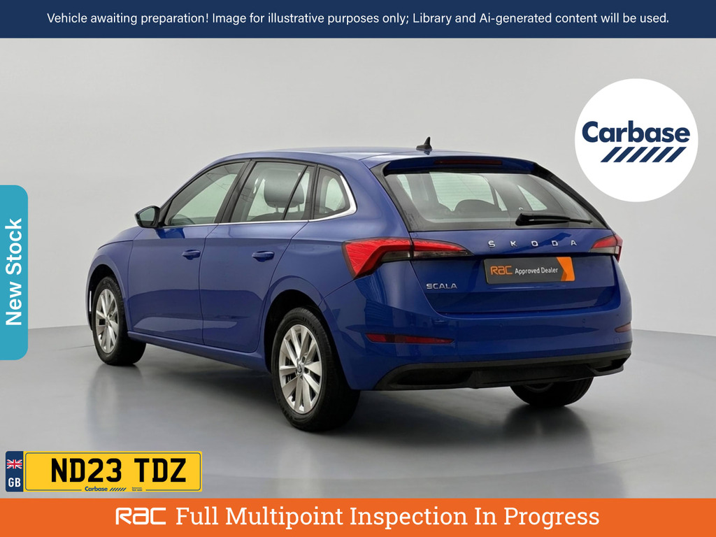 Skoda Scala 1.0 Tsi Se Technology Hatchback Blue