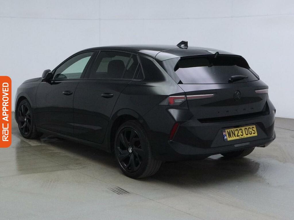Vauxhall Astra 1.2 Turbo Gs Hatchback Euro 6 S WN23OGS Black #4