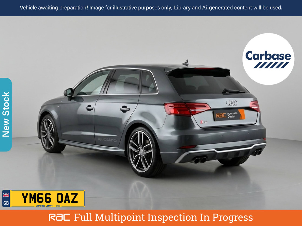 Audi S3 2.0 Tfsi Sportback S Tronic Quattro Eur Grey #2