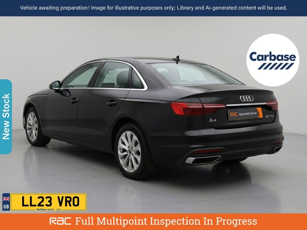 Audi A4 2.0 Tfsi 35 Technik Saloon S Tronic Eur Black