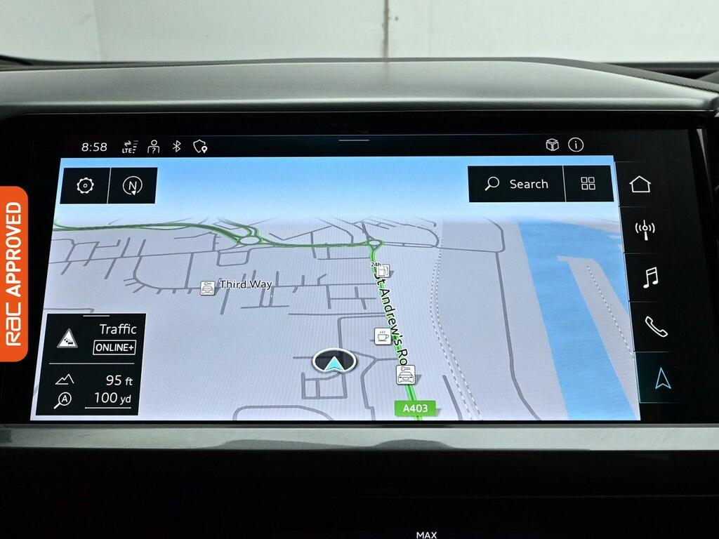 Audi Q4 E Tron 40 S Line Suv 82Kwh 204 Ps YE73FJP Grey #3