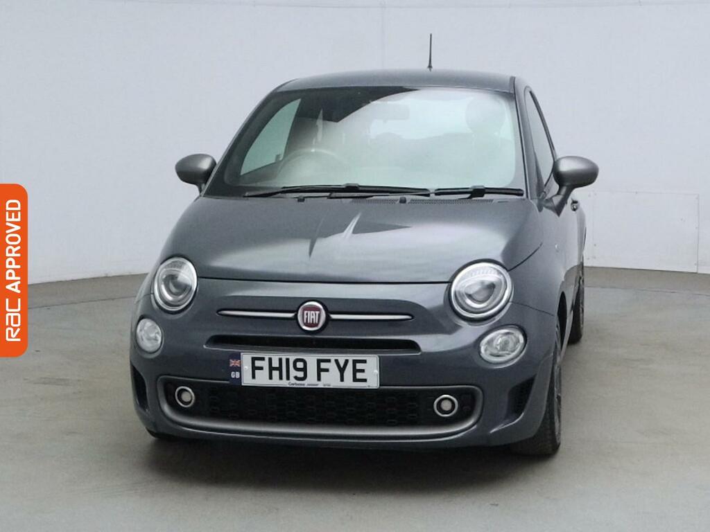 Fiat 500 1.2 S Hatchback Euro 6 Ss 69 FH19FYE Grey #6