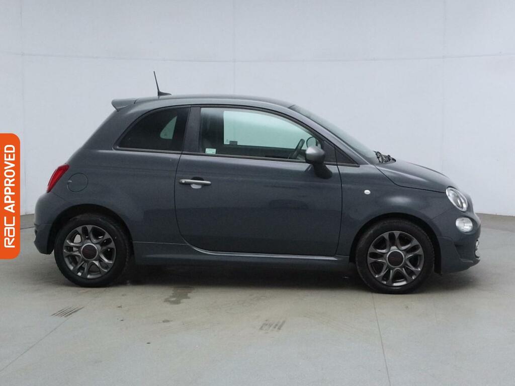 Fiat 500 1.2 S Hatchback Euro 6 Ss 69 FH19FYE Grey #5