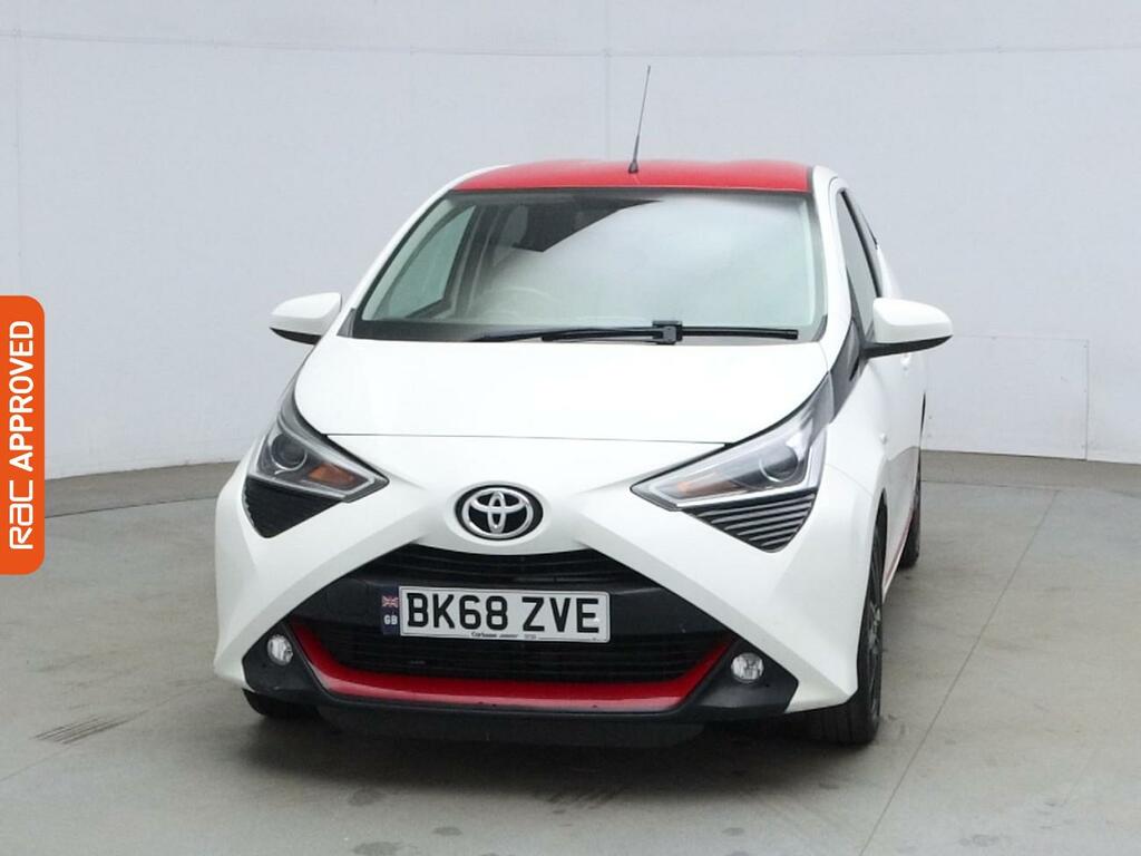 Toyota Aygo 1.0 Vvt-i X-press Hatchback Euro BK68ZVE White #6