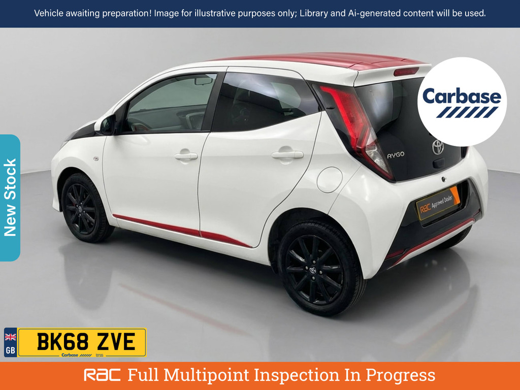 Toyota Aygo 1.0 Vvt-i X-press Hatchback Euro White #2