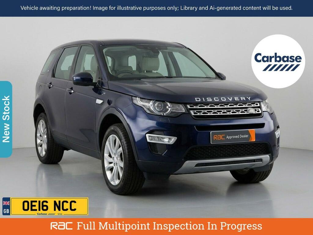 Land Rover Discovery Sport 2.0 Td4 Hse Luxury Suv 4Wd Euro 6 Blue
