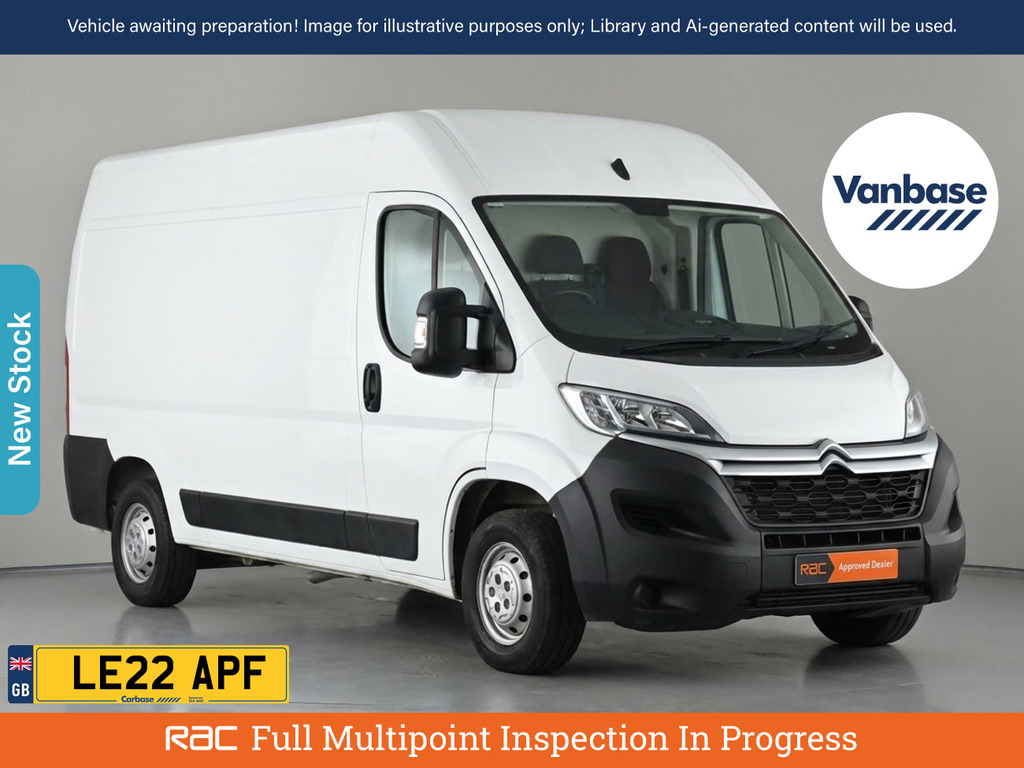 Citroen Relay 2.2 Bluehdi 35 Enterprise Panel Van Man White