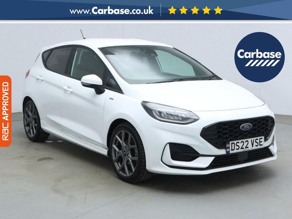 Ford Fiesta 1.0T Ecoboost St-line Hatchback DS22VSE White