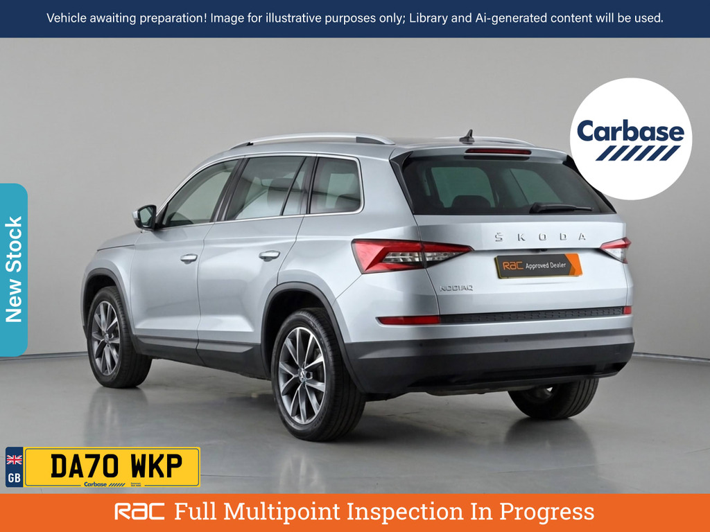 Skoda Kodiaq 1.5 Tsi Act Se Drive Suv Dsg Euro 6 S DA70WKP Silver #2