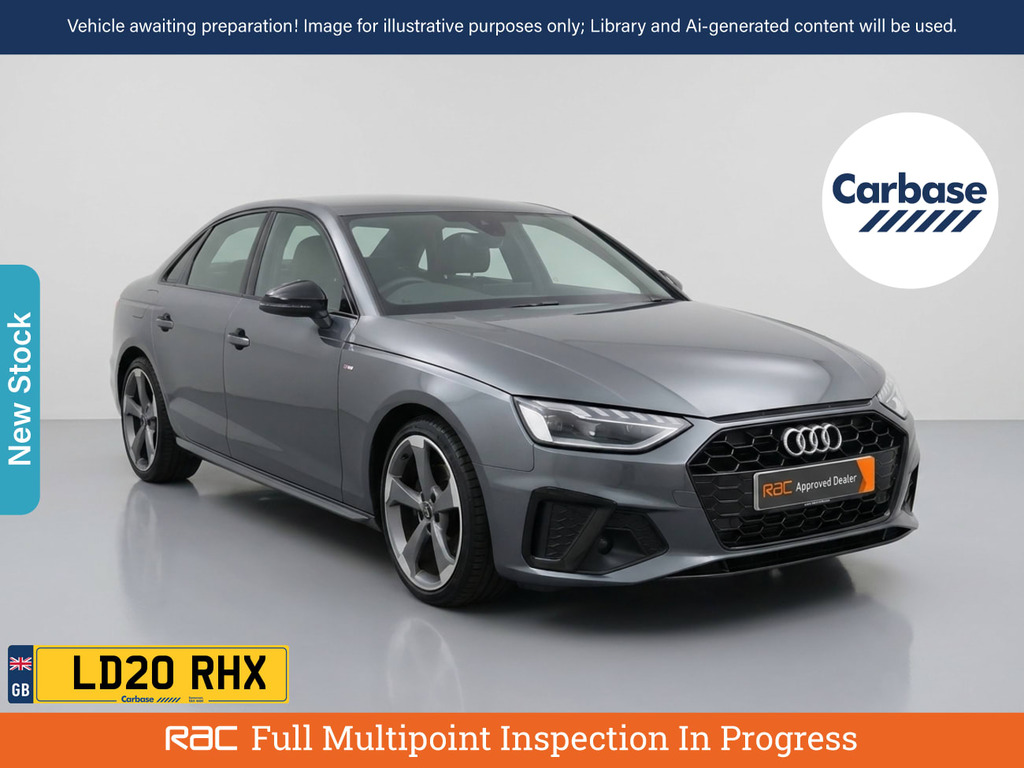 Audi A4 2.0 Tfsi 35 Black Edition Saloon S Tron Grey